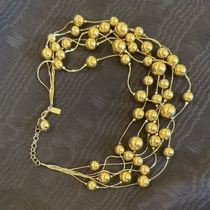 Gorgeous Kate Spade New York Gold Tone 6-Strand Necklace